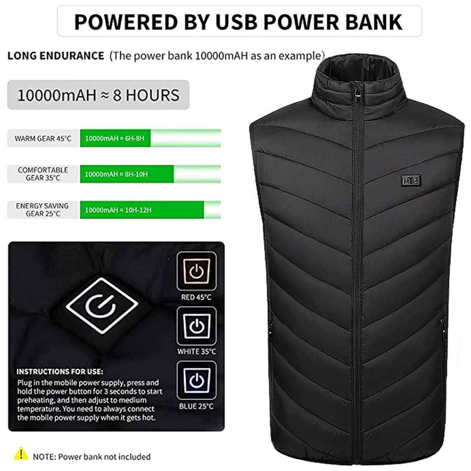 King Body Warmer - Slim Heated Vest