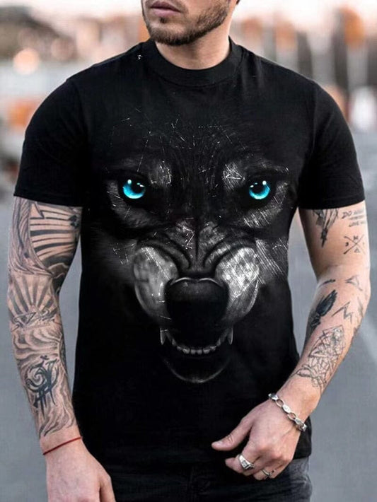 Alpha Furius Men's Premium 3D Print T-Shirt