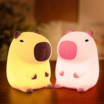 King MeWaii Capybara Squishy Night Light - Perfect Gift 🎁