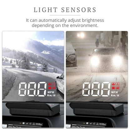 KingVision Speed & Temperature Display for Cars