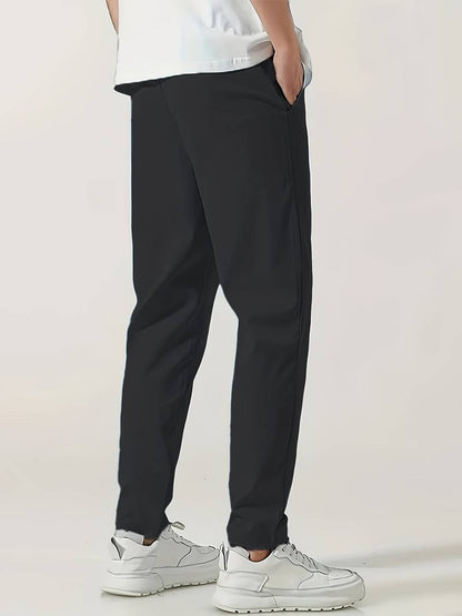 King Shop Men's Elastic Casual Pants