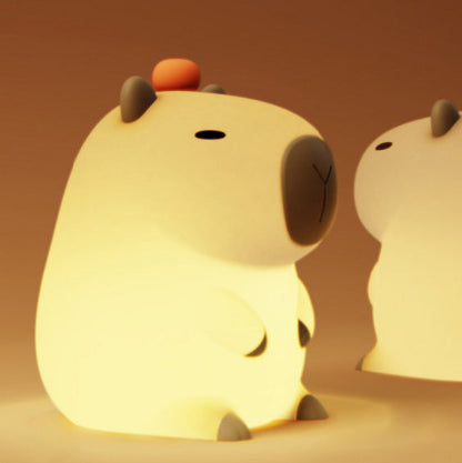 King MeWaii Capybara Squishy Night Light - Perfect Gift 🎁