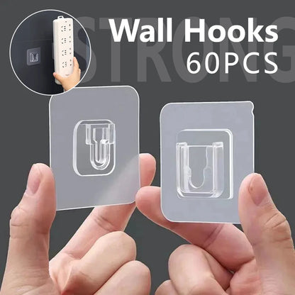 King Double Adhesive Wall Hooks