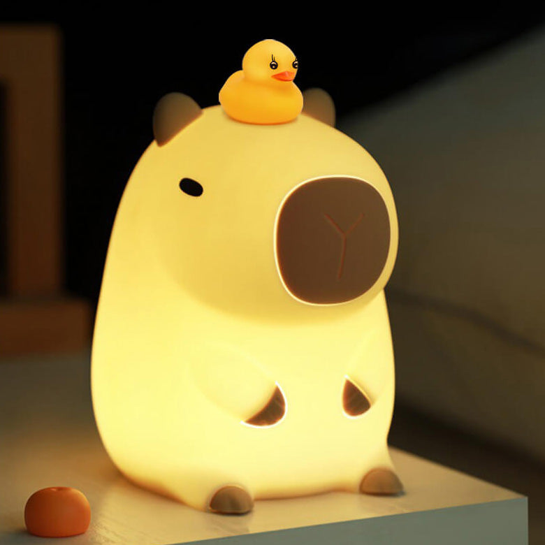 King MeWaii Capybara Squishy Night Light - Perfect Gift 🎁