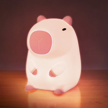 King MeWaii Capybara Squishy Night Light - Perfect Gift 🎁